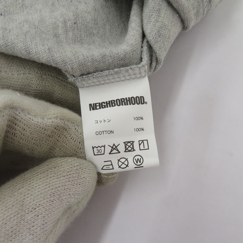 NEIGHBORHOOD | ネイバーフッド NH . TEE SS-8 半袖Ｔシャツ 261PCNH-ST08 グレー サイズ：L【瀬戸大橋店】