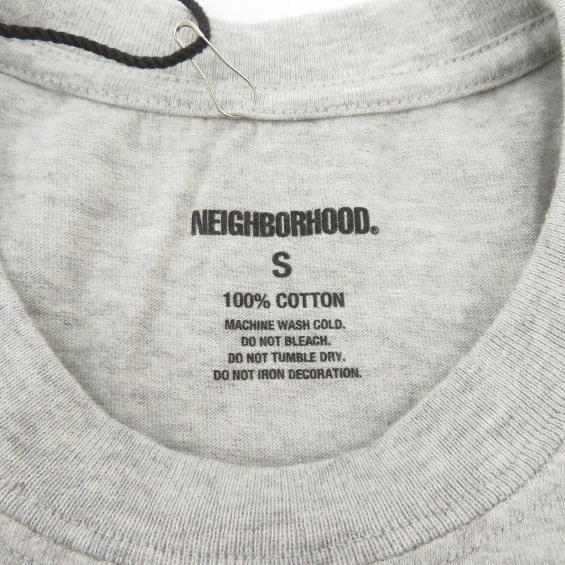 NEIGHBORHOOD | ネイバーフッド NH . TEE SS-8 半袖Ｔシャツ 261PCNH-ST08 グレー サイズ：S【瀬戸大橋店】