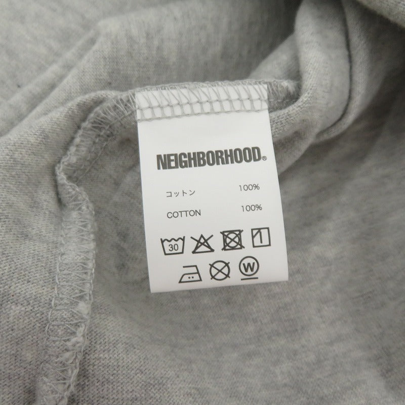 NEIGHBORHOOD | ネイバーフッド NH . TEE SS-8 半袖Ｔシャツ 261PCNH-ST08 グレー サイズ：S【瀬戸大橋店】