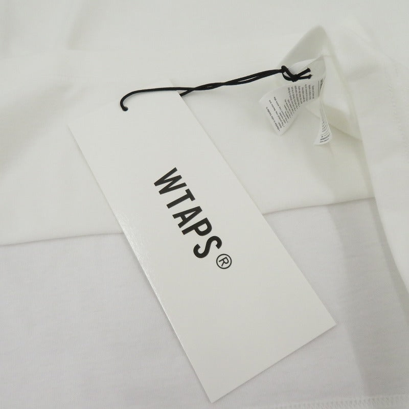 W)TAPS | ダブルタップス WTVUA / SS / COTTON 26SS 半袖Ｔシャツ 261ATDT-STM05S ホワイト サイズ：2【瀬戸大橋店】