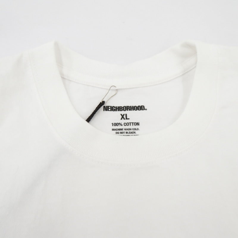 NEIGHBORHOOD | ネイバーフッド NH . TEE SS-8 26ss 半袖Ｔシャツ 261PCNH-ST08 ホワイト サイズ：XL【瀬戸大橋店】