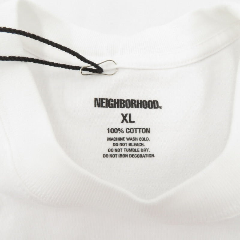 NEIGHBORHOOD | ネイバーフッド NH . TEE SS-8 26ss 半袖Ｔシャツ 261PCNH-ST08 ホワイト サイズ：XL【瀬戸大橋店】