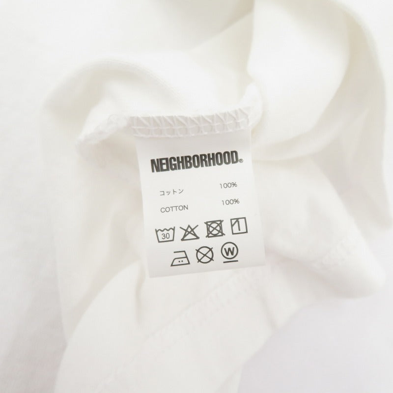 NEIGHBORHOOD | ネイバーフッド NH . TEE SS-8 26ss 半袖Ｔシャツ 261PCNH-ST08 ホワイト サイズ：XL【瀬戸大橋店】