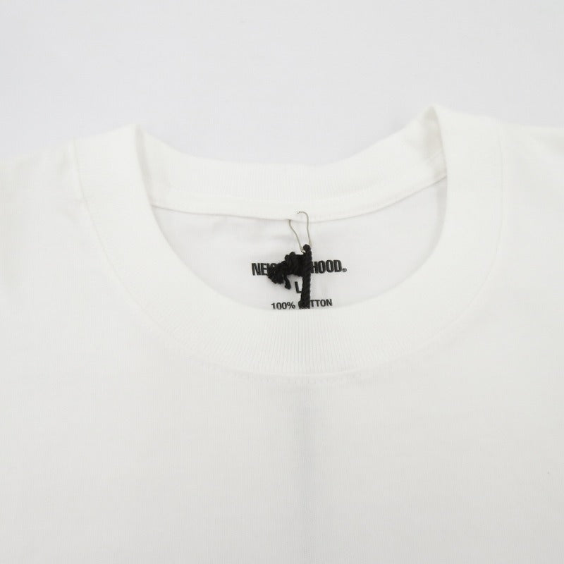 NEIGHBORHOOD | ネイバーフッド NH . TEE SS-8 26ss 半袖Ｔシャツ 261PCNH-ST08 ホワイト サイズ：L【瀬戸大橋店】