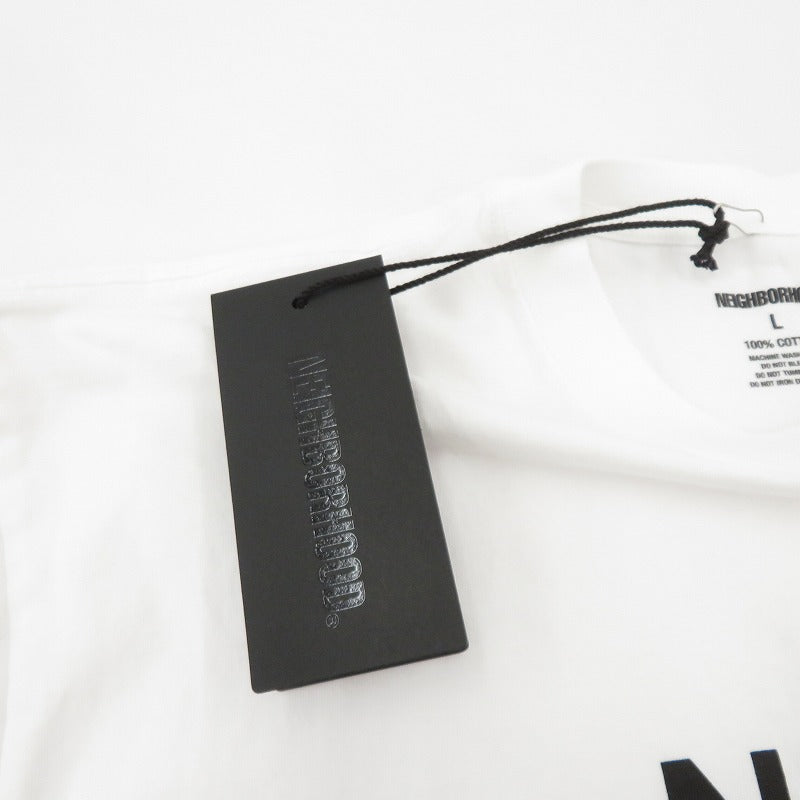 NEIGHBORHOOD | ネイバーフッド NH . TEE SS-8 26ss 半袖Ｔシャツ 261PCNH-ST08 ホワイト サイズ：L【瀬戸大橋店】