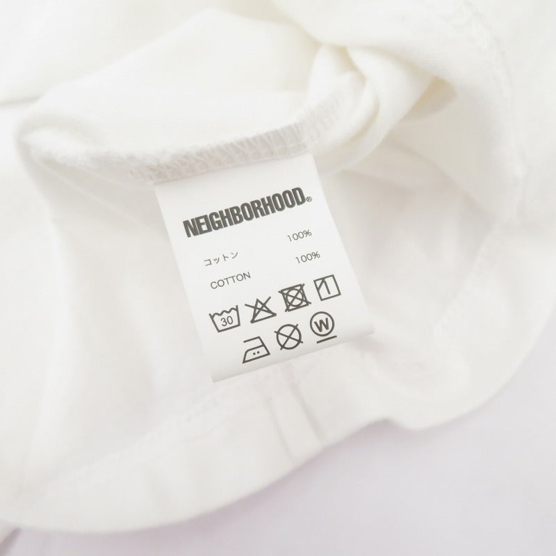 NEIGHBORHOOD | ネイバーフッド NH . TEE SS-8 26ss 半袖Ｔシャツ 261PCNH-ST08 ホワイト サイズ：L【瀬戸大橋店】