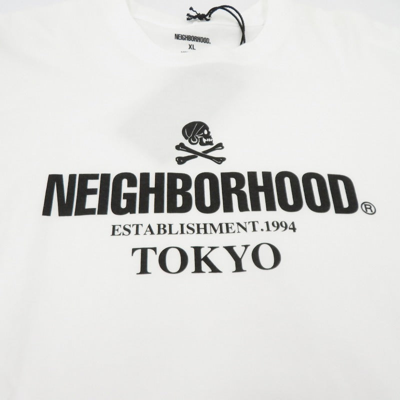 NEIGHBORHOOD | ネイバーフッド NH 251 SPOT . TEE SS-4 半袖Ｔシャツ 251PCNH-ST09S ホワイト サイズ：XL【瀬戸大橋店】