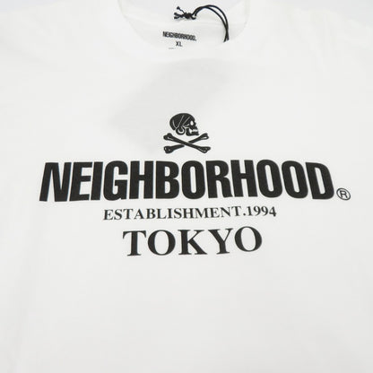 NEIGHBORHOOD | ネイバーフッド NH 251 SPOT . TEE SS-4 半袖Ｔシャツ 251PCNH-ST09S ホワイト サイズ：XL【瀬戸大橋店】