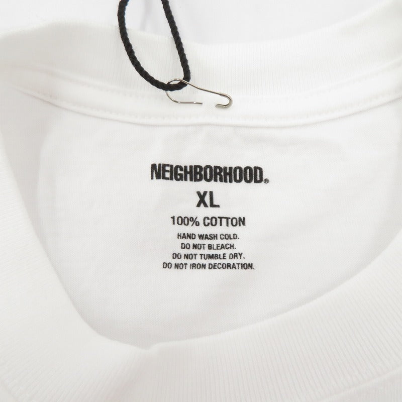 NEIGHBORHOOD | ネイバーフッド NH 251 SPOT . TEE SS-4 25ss 半袖Ｔシャツ 251PCNH-ST09S ホワイト サイズ：XL【瀬戸大橋店】