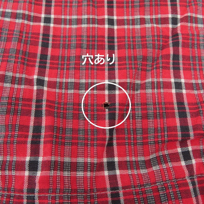 dan river 60'S 長袖シャツ レッド サイズ：M【瀬戸大橋店】