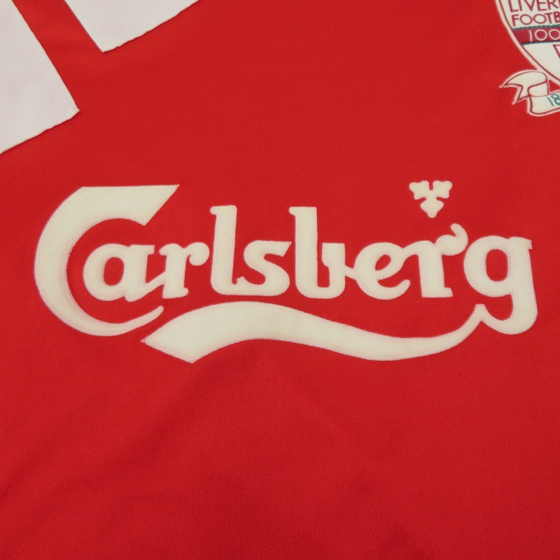 adidas | アディダス Liverpool Centenary Home Shirt ゲームシャツ 半袖シャツ サイズ:38-40 レッド【瀬戸大橋店】