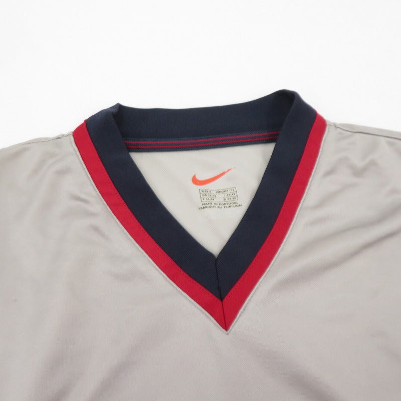 NIKE | ナイキ FCバルセロナ アウェイユニフォーム ゲームシャツ 半袖シャツ グレー サイズ：S【瀬戸大橋店】