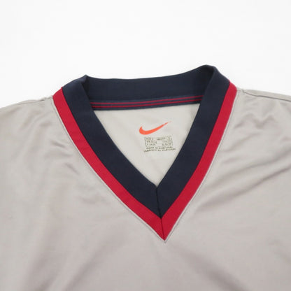 NIKE | ナイキ FCバルセロナ アウェイユニフォーム ゲームシャツ 半袖シャツ グレー サイズ：S【瀬戸大橋店】