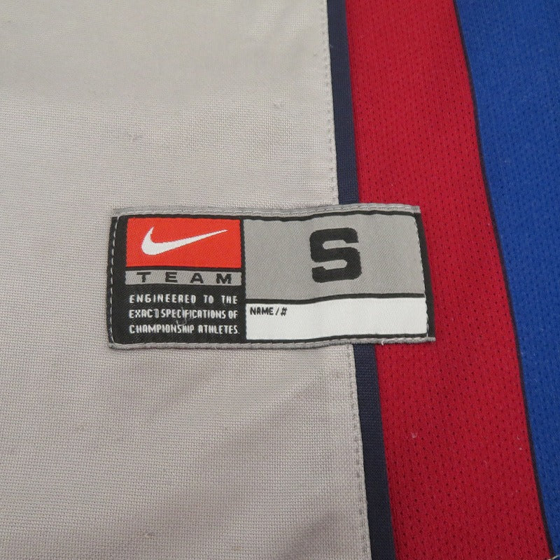 NIKE | ナイキ FCバルセロナ アウェイユニフォーム ゲームシャツ 半袖シャツ グレー サイズ：S【瀬戸大橋店】