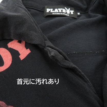 HYSTERIC GLAMOUR | ヒステリックグラマー NINA MIX シャツ 半袖シャツ 12201CH01 ブラック サイズ：M【瀬戸大橋店】
