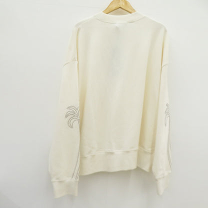 Palm Angels | パームエンジェルス 24SS スウェット PMBA074R24FLE010 ホワイト サイズ：XL【瀬戸大橋店】