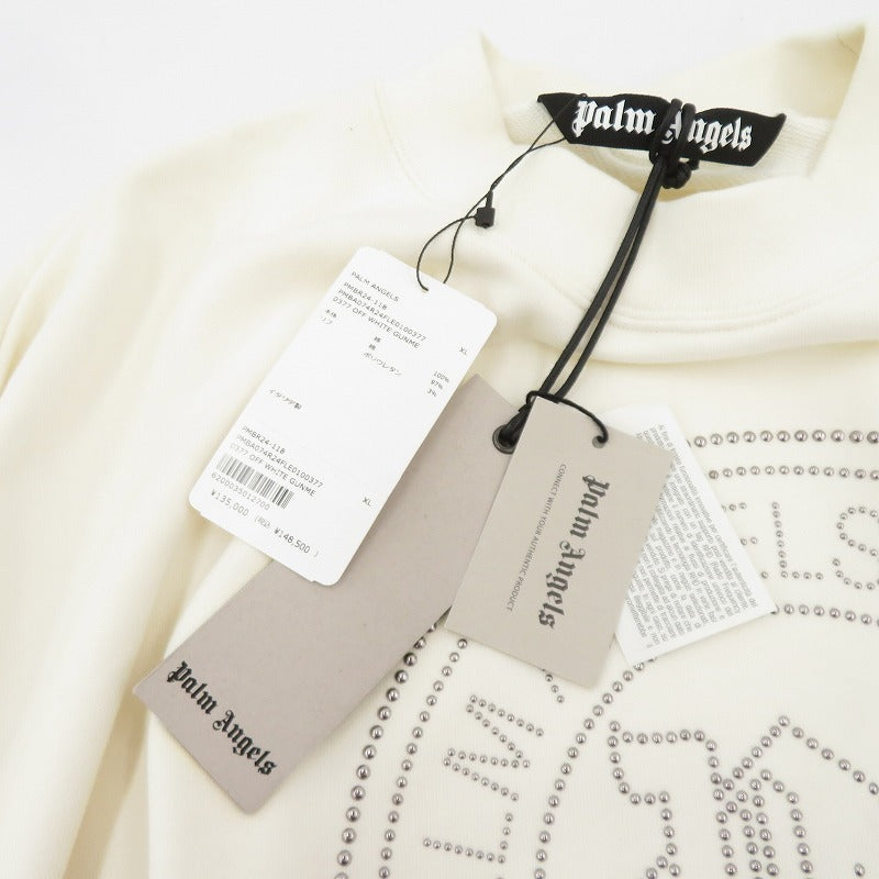 Palm Angels | パームエンジェルス 24SS スウェット PMBA074R24FLE010 ホワイト サイズ：XL【瀬戸大橋店】