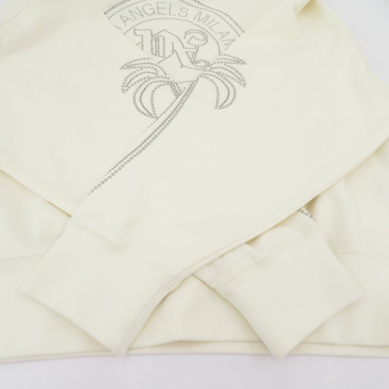 Palm Angels | パームエンジェルス 24SS スウェット PMBA074R24FLE010 ホワイト サイズ：XL【瀬戸大橋店】