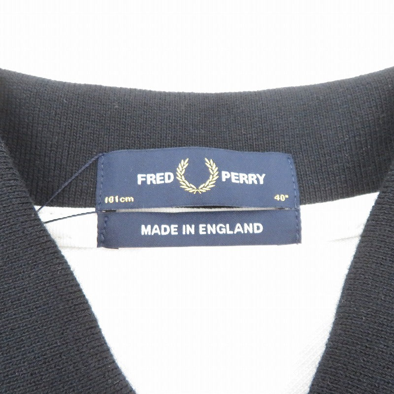 FRED PERRY | フレッドペリー × BEAMS M12 ポロシャツ 11-02-0583-060 ホワイト サイズ：40【瀬戸大橋店】