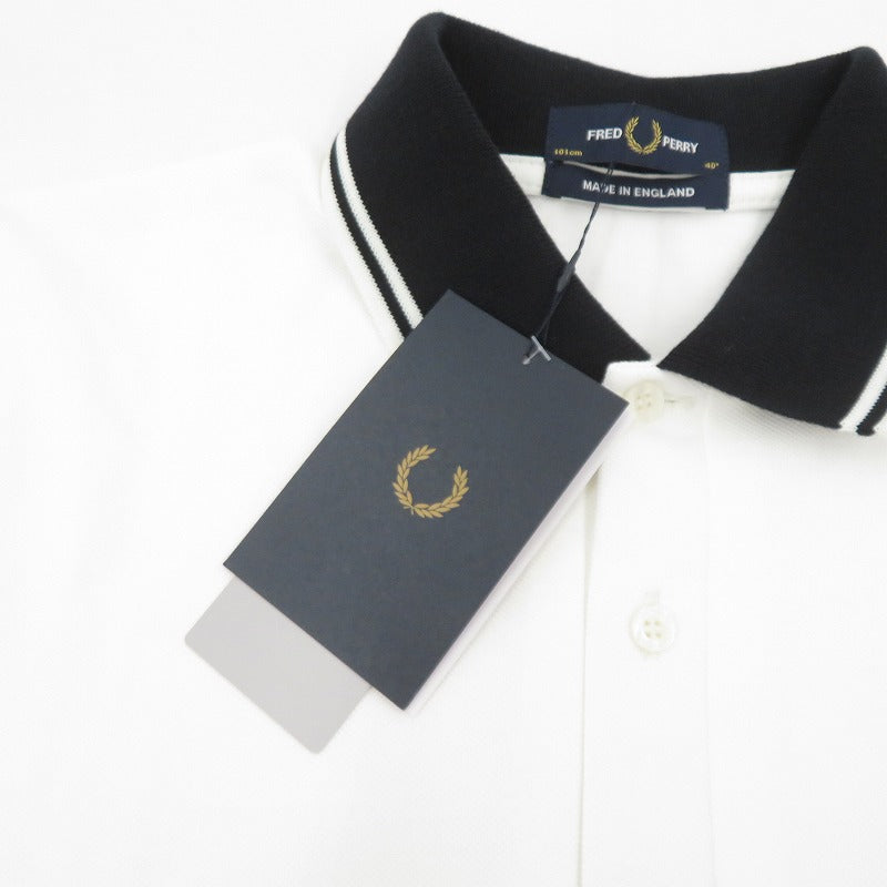FRED PERRY | フレッドペリー × BEAMS M12 ポロシャツ 11-02-0583-060 ホワイト サイズ：40【瀬戸大橋店】
