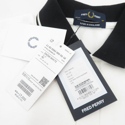 FRED PERRY | フレッドペリー × BEAMS M12 ポロシャツ 11-02-0583-060 ホワイト サイズ：40【瀬戸大橋店】