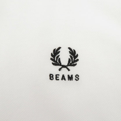 FRED PERRY | フレッドペリー × BEAMS M12 ポロシャツ 11-02-0583-060 ホワイト サイズ：40【瀬戸大橋店】
