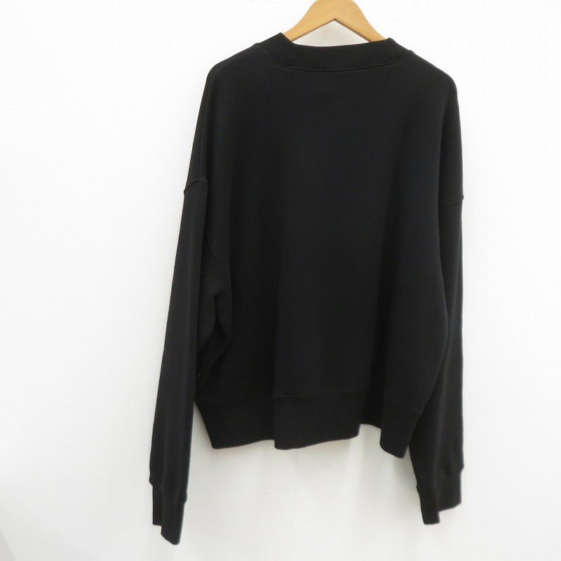 Palm Angels | パームエンジェルス 23FW スウェット PMBA026S23FLE002 ブラック サイズ：L【瀬戸大橋店】
