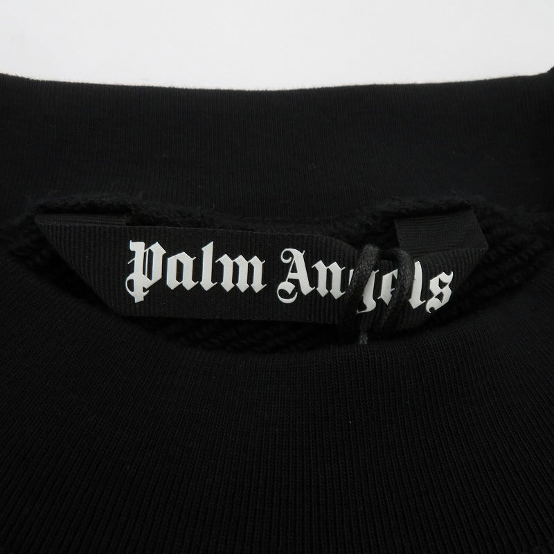 Palm Angels | パームエンジェルス 23FW スウェット PMBA026S23FLE002 ブラック サイズ：L【瀬戸大橋店】