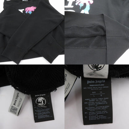 Palm Angels | パームエンジェルス 23FW スウェット PMBA026S23FLE002 ブラック サイズ：L【瀬戸大橋店】