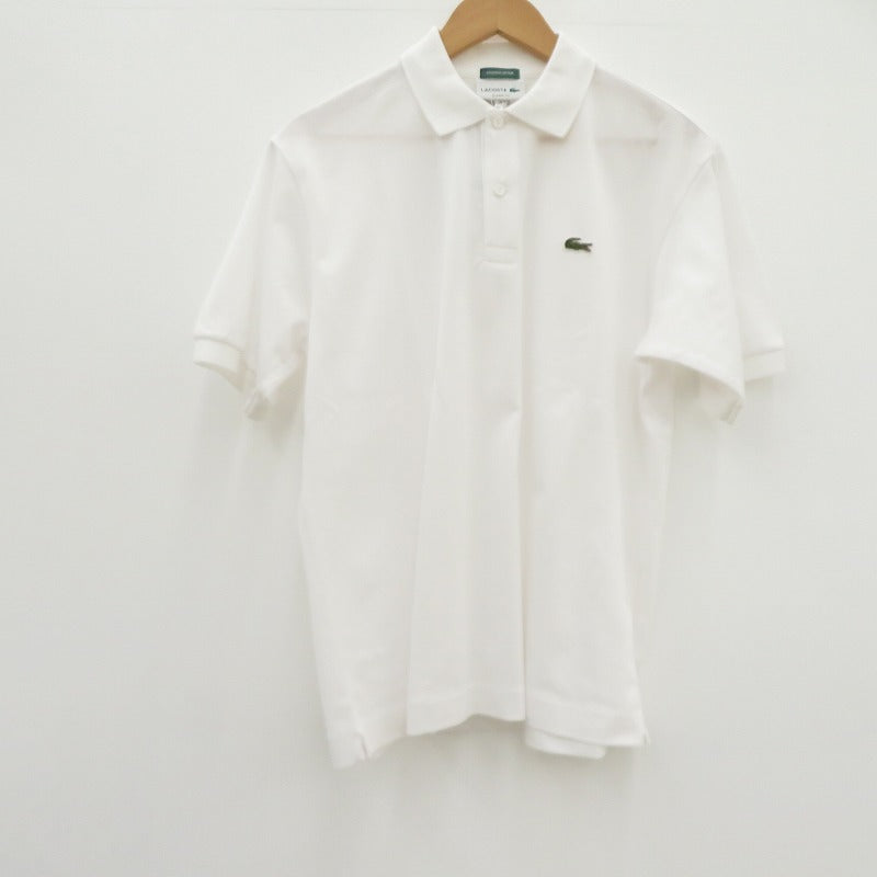 LACOSTE | ラコステ × BEAMS ヘビーカノコ ポロシャツ 11-02-0598-462 ホワイト サイズ：2【瀬戸大橋店】