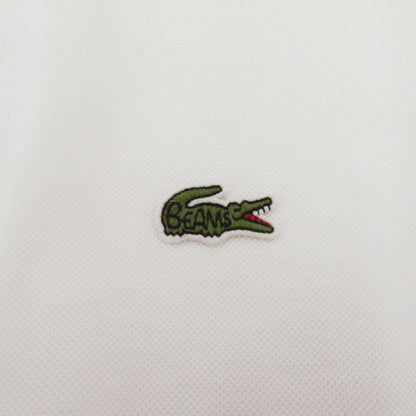 LACOSTE | ラコステ × BEAMS ヘビーカノコ ポロシャツ 11-02-0598-462 ホワイト サイズ：2【瀬戸大橋店】