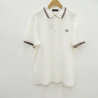 FRED PERRY | フレッドペリー ポロシャツ M3600 ホワイト サイズ：XL【瀬戸大橋店】