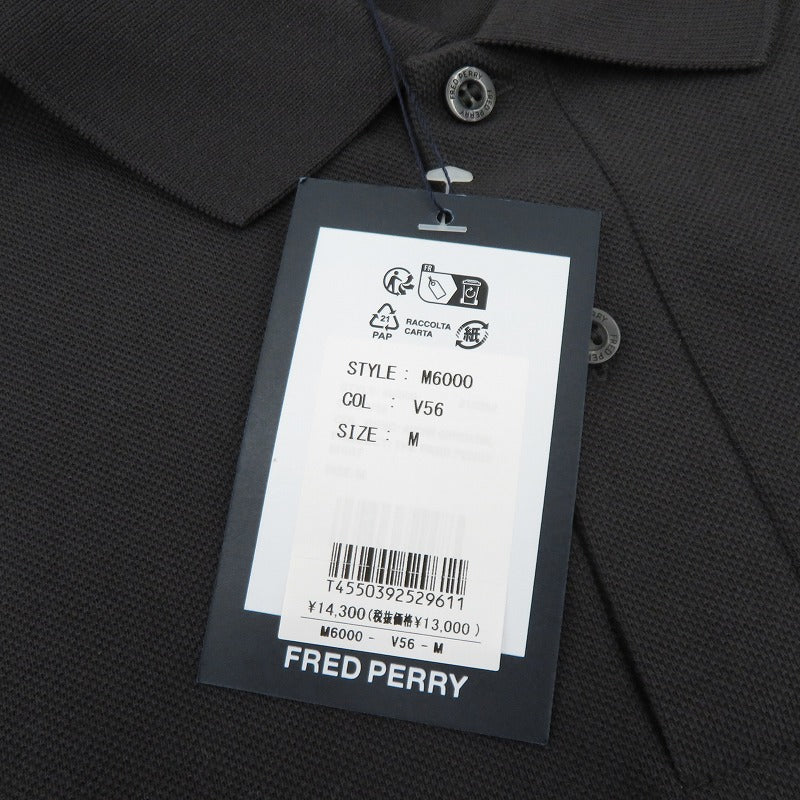 FRED PERRY | フレッドペリー ポロシャツ M6000 ブラック サイズ：M【瀬戸大橋店】