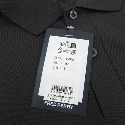 FRED PERRY | フレッドペリー ポロシャツ M6000 ブラック サイズ：M【瀬戸大橋店】