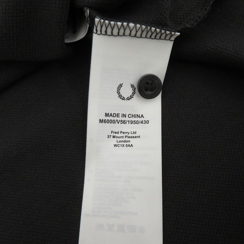 FRED PERRY | フレッドペリー ポロシャツ M6000 ブラック サイズ：M【瀬戸大橋店】