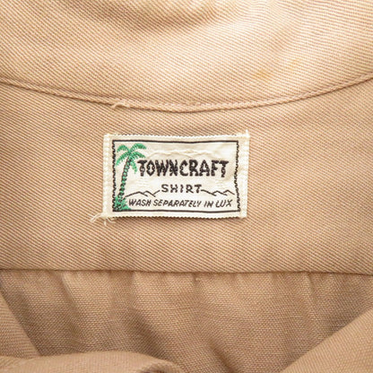 TOWN CRAFT | タウンクラフト 40S 長袖シャツ ブラウン サイズ：不明【瀬戸大橋店】