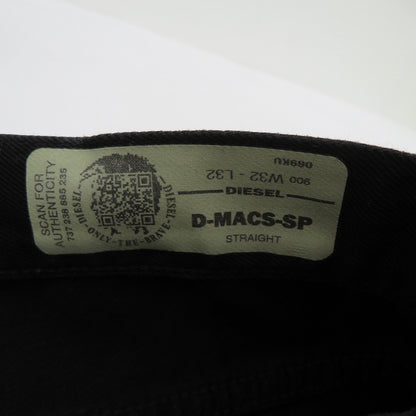 DIESEL | ディーゼル D-MACS-SP 総柄 パンツ 00SEAE ブラック サイズ：32【瀬戸大橋店】