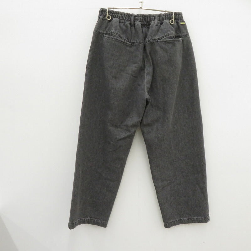 FARAH Easy Wide Tapered Denim Pants イージーパンツ パンツ FR0403-M4014 グレー サイズ：M【瀬戸大橋店】
