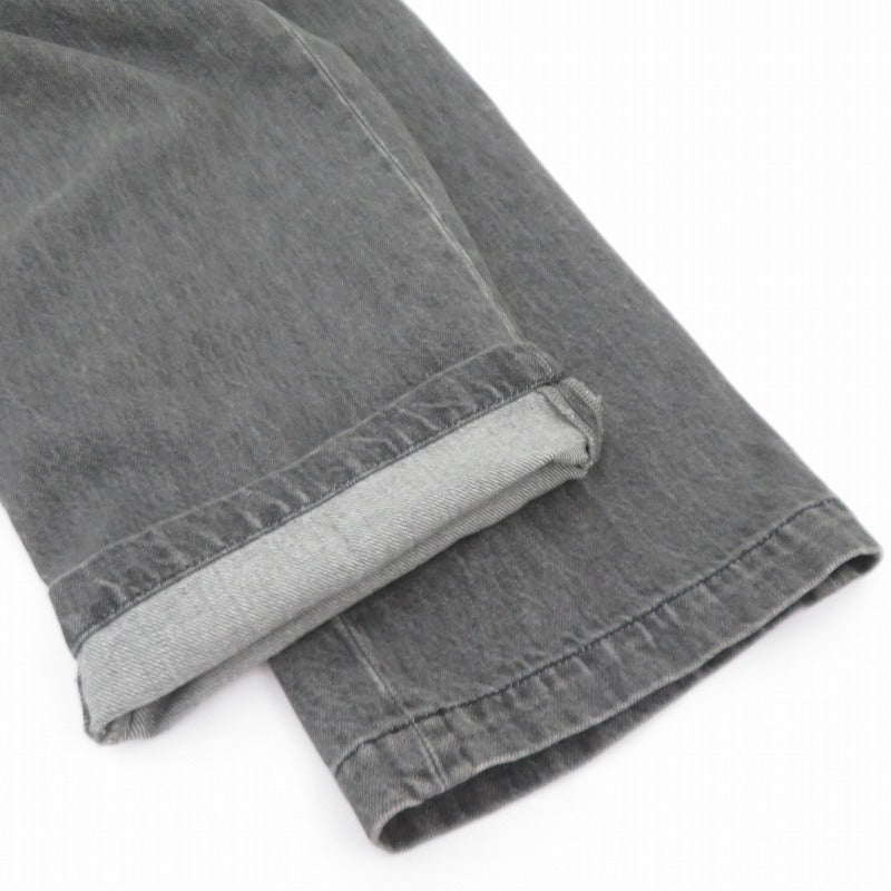 FARAH Easy Wide Tapered Denim Pants イージーパンツ パンツ FR0403-M4014 グレー サイズ：M【瀬戸大橋店】