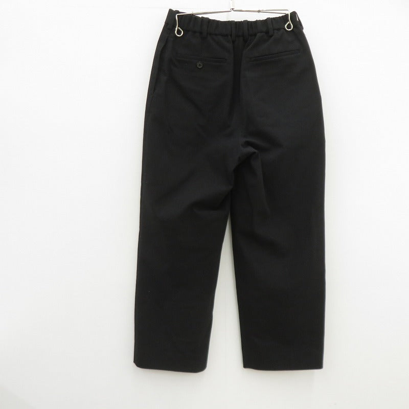 markaware | マーカウェア オーガニックコットン サバイバルクロス クラシック フィット トラウザーズ パンツ A24A-04PT03C ブラック サイズ：1【瀬戸大橋店】
