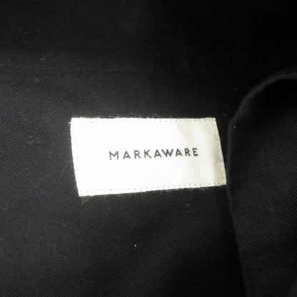 markaware | マーカウェア オーガニックコットン サバイバルクロス クラシック フィット トラウザーズ パンツ A24A-04PT03C ブラック サイズ：1【瀬戸大橋店】