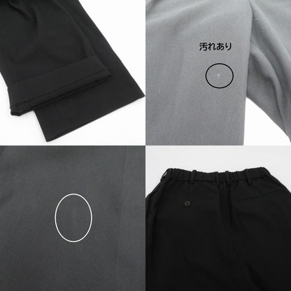 markaware | マーカウェア オーガニックコットン サバイバルクロス クラシック フィット トラウザーズ パンツ A24A-04PT03C ブラック サイズ：1【瀬戸大橋店】