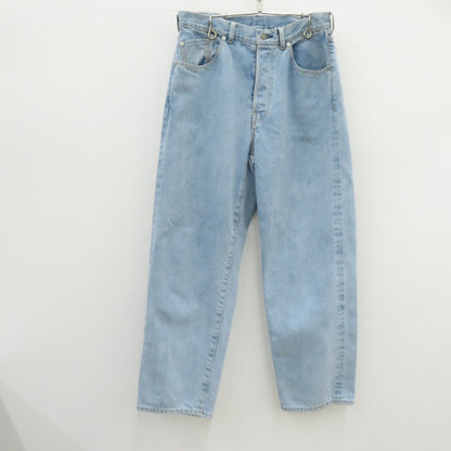 markaware | マーカウェア WORKER STRAIGHT 5POCKETS デニムパンツ A22B-09PT11C ブルー サイズ：1【瀬戸大橋店】