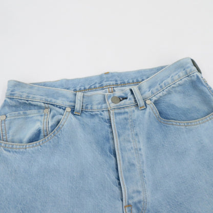 markaware | マーカウェア WORKER STRAIGHT 5POCKETS デニムパンツ A22B-09PT11C ブルー サイズ：1【瀬戸大橋店】