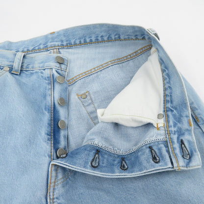 markaware | マーカウェア WORKER STRAIGHT 5POCKETS デニムパンツ A22B-09PT11C ブルー サイズ：1【瀬戸大橋店】