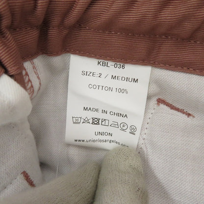 UNION | ユニオン PAIGE PANTS その他ボトムス 23S1001010500931 ピンク サイズ：M【瀬戸大橋店】
