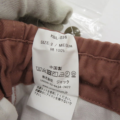 UNION | ユニオン PAIGE PANTS その他ボトムス 23S1001010500931 ピンク サイズ：M【瀬戸大橋店】