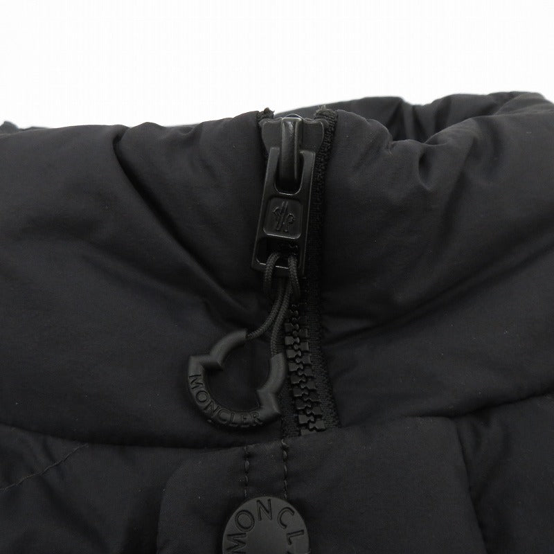 MONCLER | モンクレール BOREAS GILET ダウンベスト J20911A00081 596TM ブラック サイズ：4【瀬戸大橋店】