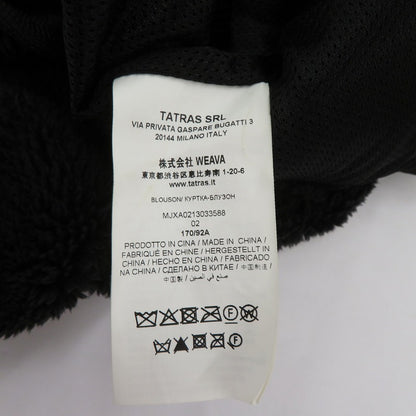 TATRAS | タトラス MONREALE モンレアレ ボア フリースジャケット ブルゾン MJXA0213033588 ブラック サイズ：2【瀬戸大橋店】