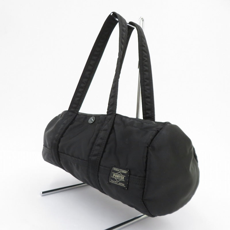 PORTER | ポーター TANKER DUFFLE BAG ボストンバッグ ハンドバッグ 622-76958 ブラック【瀬戸大橋店】
